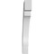 Ekena Millwork 4-in. W x 28-in. D x 34-in. H Merced Architectural Grade PVC Knee Brace BRCP04X28X34MRC - alternate 5